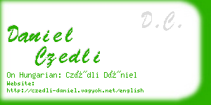 daniel czedli business card